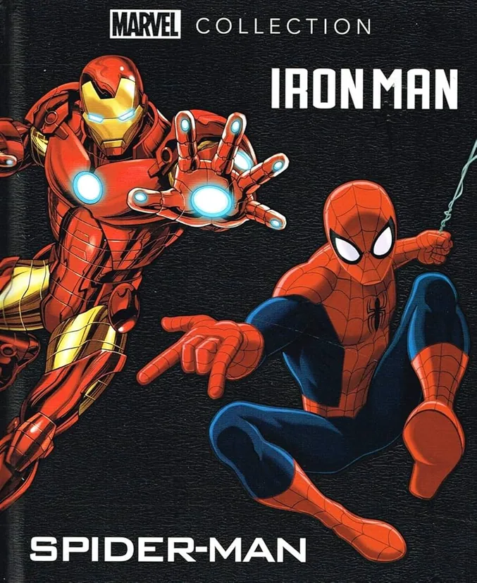 SPIDERMAN AND IRON MAN artwork